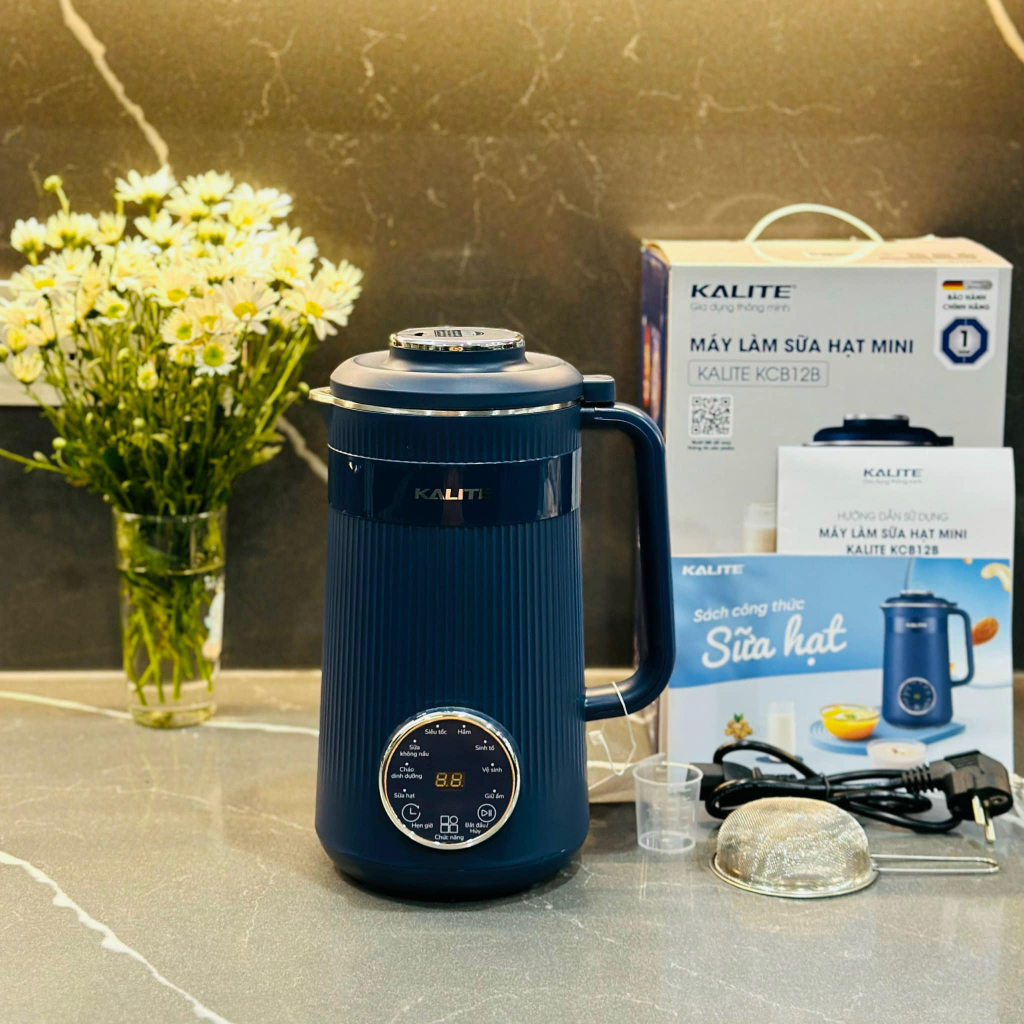 Máy làm sữa hạt Kalite KCB12B dung tích 1.2L