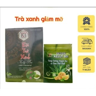Trà xanh ( combo 1 hộp bột và detox)