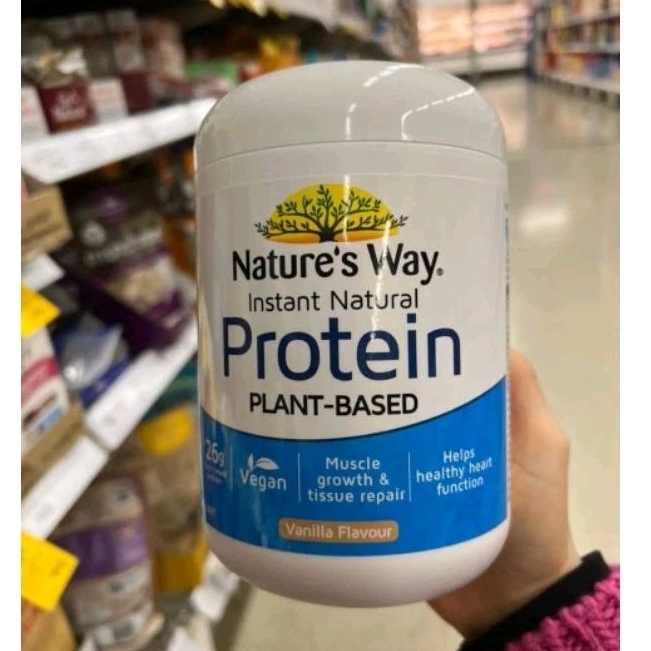 Protein Nature's way 375g Úc - Dành Cho Người Ăn chay- người tập gym- giảm cân