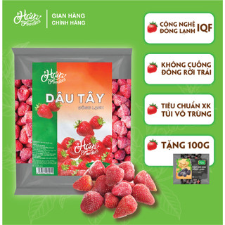 [CHỈ GIAO HCM - KÈM THÙNG GIỮ NHIỆT] Trái Dâu Tây Đông Lạnh V-Safefood – Frozen Strawberries