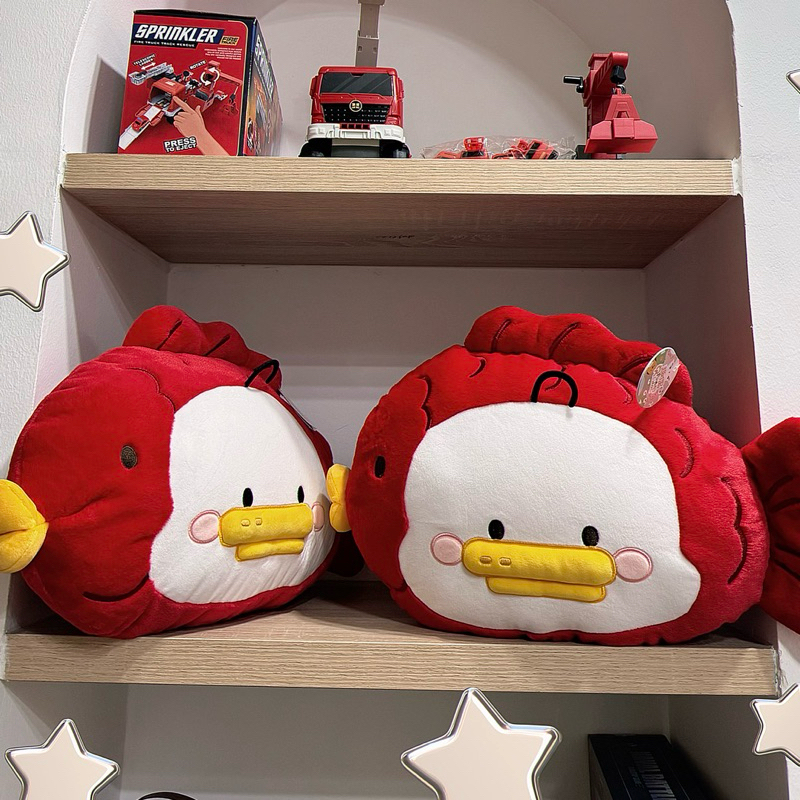 Gấu Bông Vịt cosplay cá chép đỏ may mắn 35cm siêu xinh |ẢNH THẬT-CÓ SẴN|