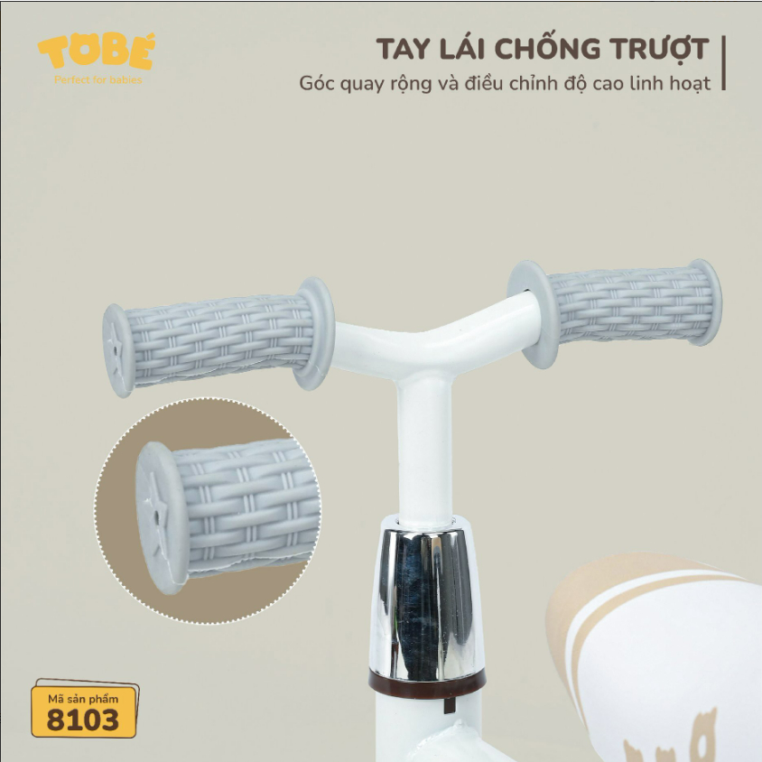 Xe Chòi Chân - Xe Thang Bằng Noble TOBÉ Cao Cấp Bé Trai Bé Gái
