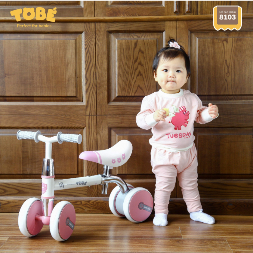 Xe Chòi Chân - Xe Thang Bằng Noble TOBÉ Cao Cấp Bé Trai Bé Gái