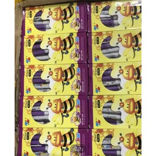 Họp 10 cây bút dạ kim màu tím beebee fl04