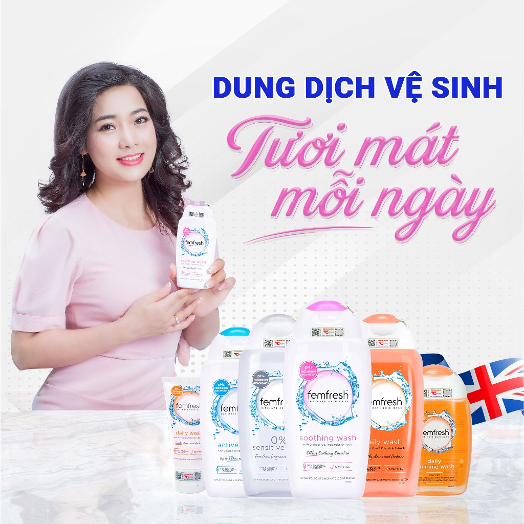 Gel Phụ Khoa Femfresh Dung Dịch Vệ Sinh Duy Trì Độ PH Khử Mùi Vùng Kín Đũa