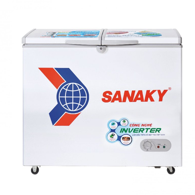 TỦ ĐÔNG INVERTER 208 LÍT SANAKY VH-2599A3 2 CÁNH,1 NGĂN ĐÔNG - BẢO HÀNH CHÍNH HÃNG 2 NĂM TẬN NƠI