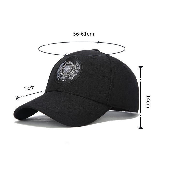 JEEPSPIRIT Nón Kết Mũ lưỡi trai Hàng Hiệu JEEP cao cấp thời trang Nam Nữ JEEP02