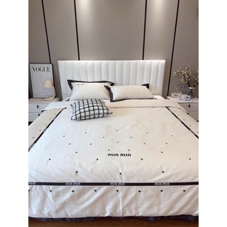 Bộ chăn ga gối lụa 100s min min luxury, set ga gối lụa thêu hình trái tim mang đến hương vị ngọt ngào cho phòng ngủ
