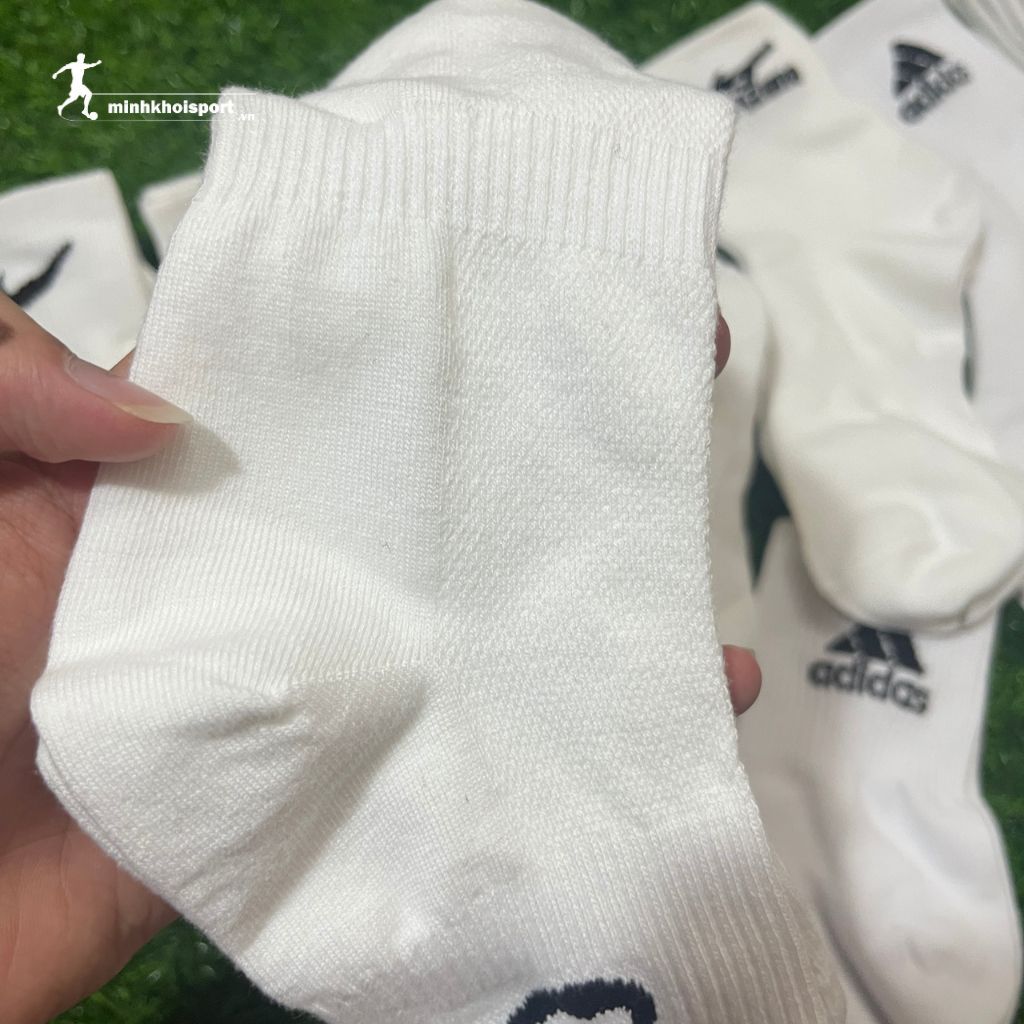 Tất Đá Bóng Thể Thao Tập Luyện Adidas, Nike, Mizuno Hàng VNXK Chất Cotton Co Giãn Tốt, Thấm Hút Mồ Hôi