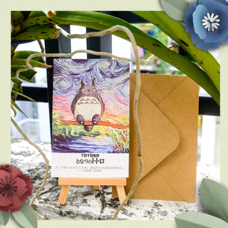 Postcard hoạt hình Ghibli My Neighbor Totoro