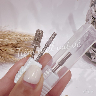 Đầu mài lắp nhám, lõi sắt lắp đầu nhám làm nail