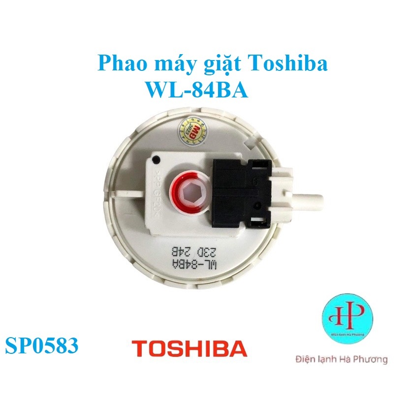 Phao - van áp lực máy giặt Toshiba cửa đứng 84B - Mới 100% - F32