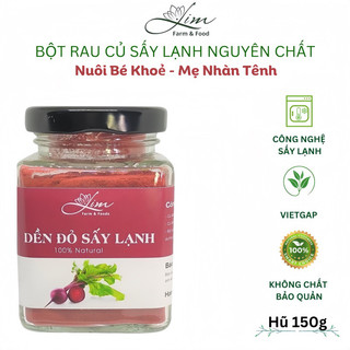 Bột Củ Dền Đỏ Sấy Lạnh nguyên chất ăn dặm & làm đẹp