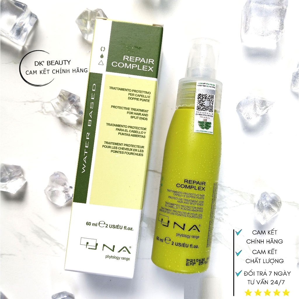 TINH DẦU PHỤC HỒI SIÊU MƯỢT UNA - REPAIR COMPLEX 60ML