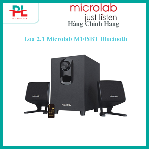Loa 2.1 Microlab M108BT Bluetooth - Hàng Chính hãng