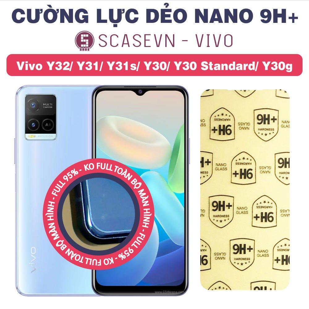 Cường Lực Dẻo Nano Trong Suốt Vivo Y32/ Y31/ Y31s/ Y30/ Y30 Standard/ Y30g