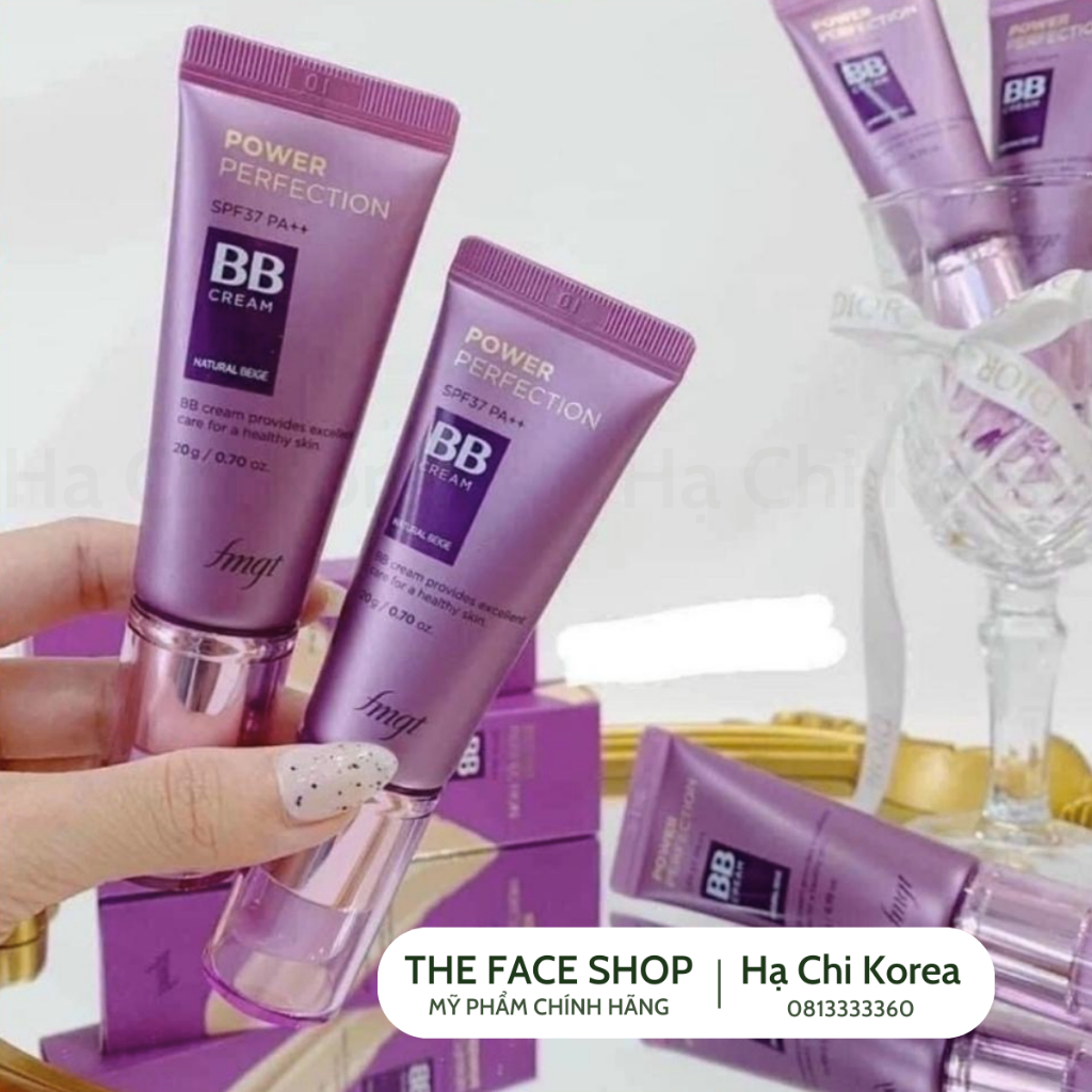 Kem nền đa năng Power Perfection BB Cream SPF37 PA++ fmgt The Face Shop