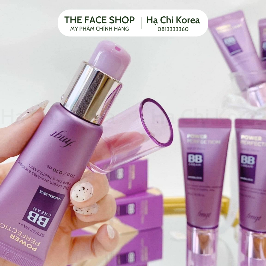 Kem nền đa năng Power Perfection BB Cream SPF37 PA++ fmgt The Face Shop