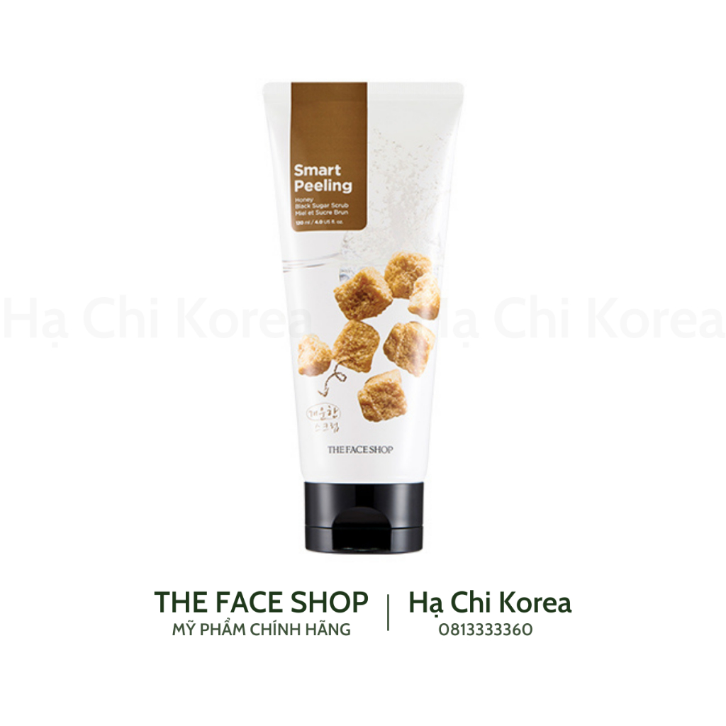 Tẩy tế bào da chết mật ong đường đen Smart Peeling Honey Black Sugar Scrub (120ml)