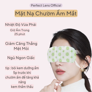 Miếng Chườm Ấm Mắt giảm căng thẳng mệt mỏi và ngủ ngon