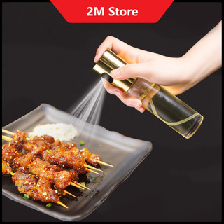 (CHỌN MÀU) Bình Xịt Dầu Ăn Thủy Tinh Cao Cấp 100ml