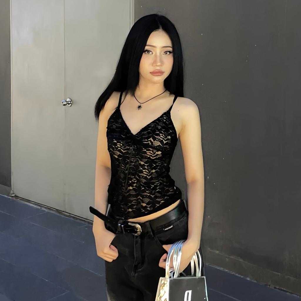Áo tank top ren sexy | GITIE
