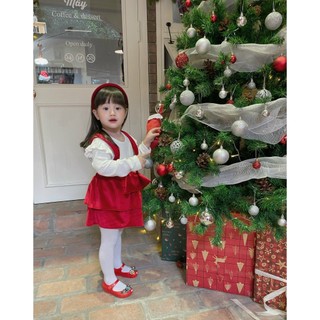 SET VÁY YẾM ĐỎ BÉ GÁI- A747