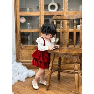 SET VÁY YẾM ĐỎ BÉ GÁI- A747