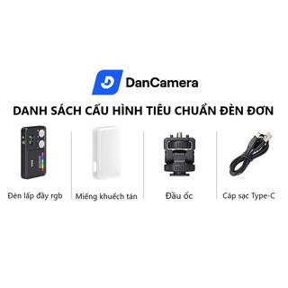 Đèn LED trợ sáng Vrig FD140 RGB hỗ trợ quay video