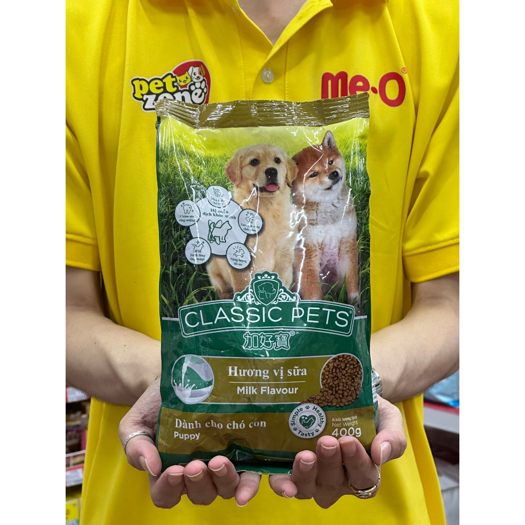 Thức ăn hạt dành cho chó Classic Pets  400g