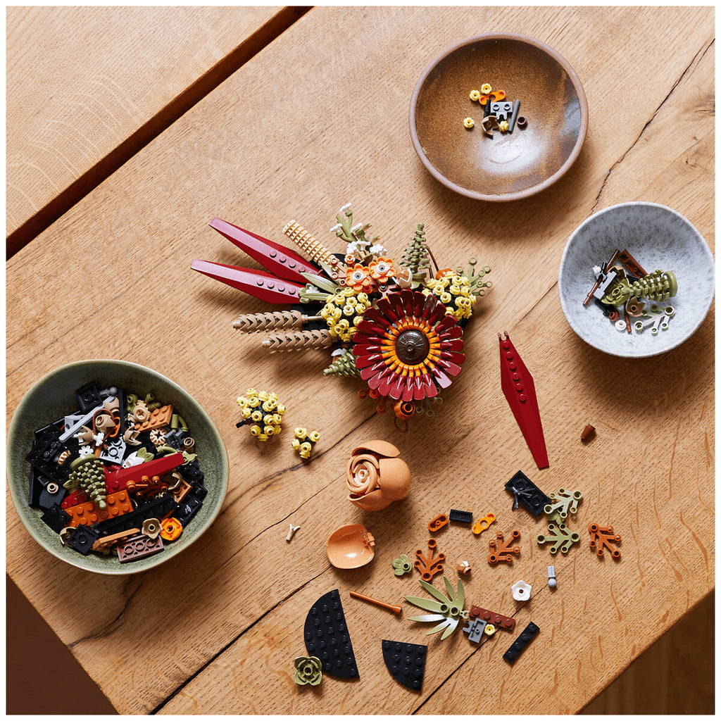 Mô Hình Vòng Hoa Khô Trang Trí 10304 Đồ Chơi Lắp Ráp 812pcs Sieuthidochoitritue,