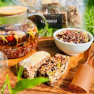 Thanh gạo lứt rong biển chà bông