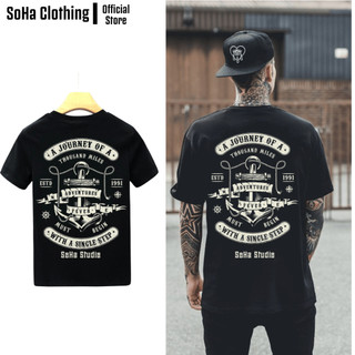 Áo Thun Nam SoHa Clothing Với Chất Vải 100% Cotton Co Giãn 4 Chiều - in hình chất -ATIH02
