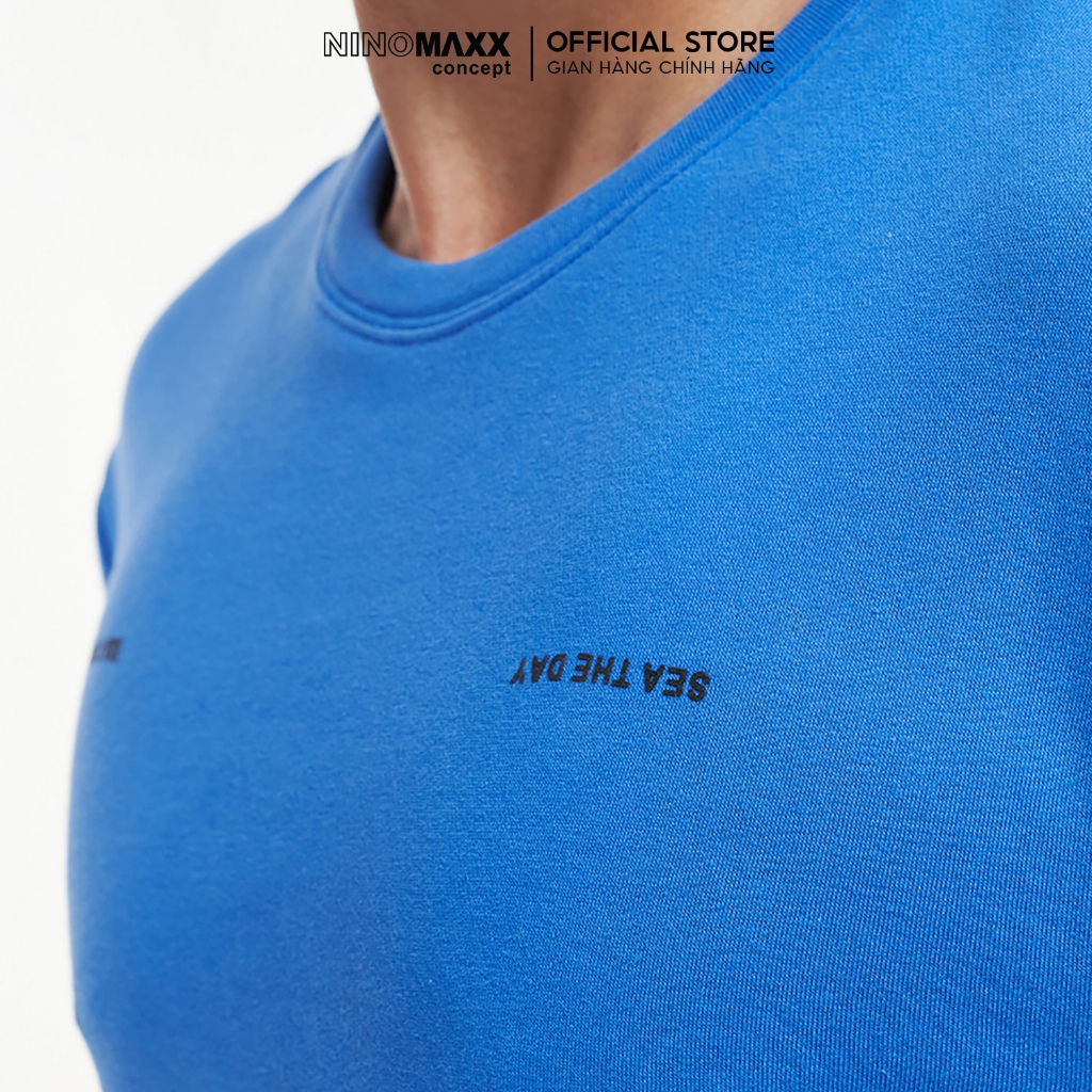 NINOMAXX Áo Hoodies Nam Tay Dài Thu Đông 2308004