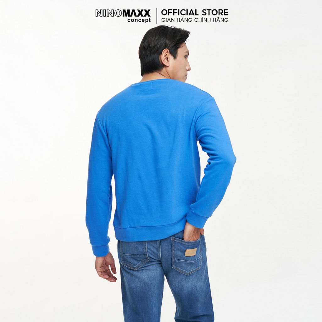 NINOMAXX Áo Hoodies Nam Tay Dài Thu Đông 2308004