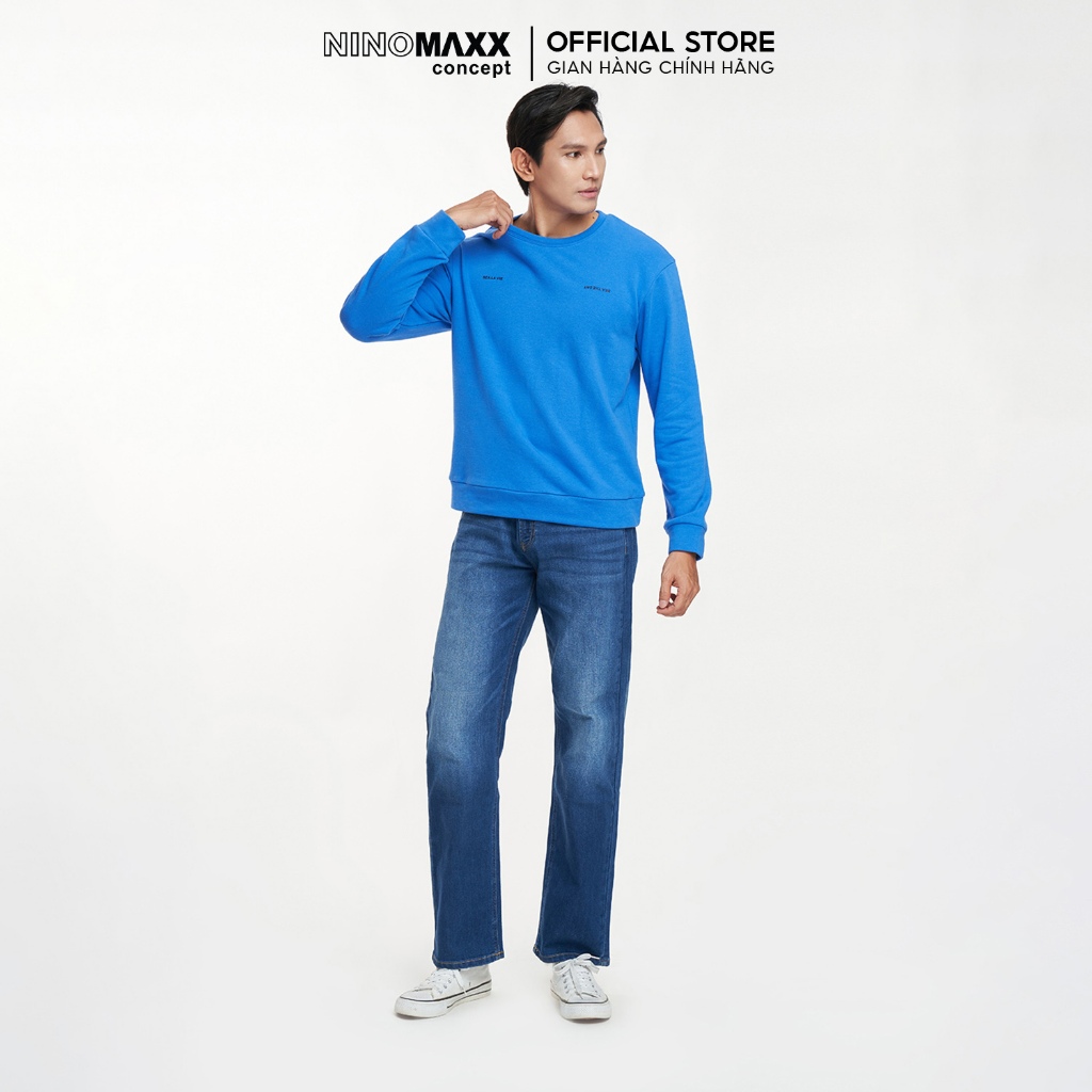 NINOMAXX Áo Hoodies Nam Tay Dài Thu Đông 2308004