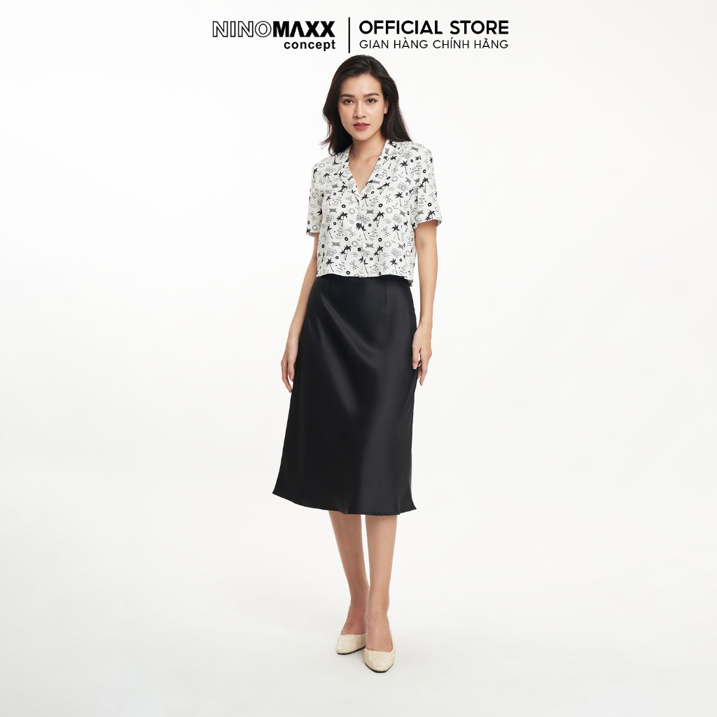 N&M Chân Váy Nữ Lụa Thời Trang 2212044