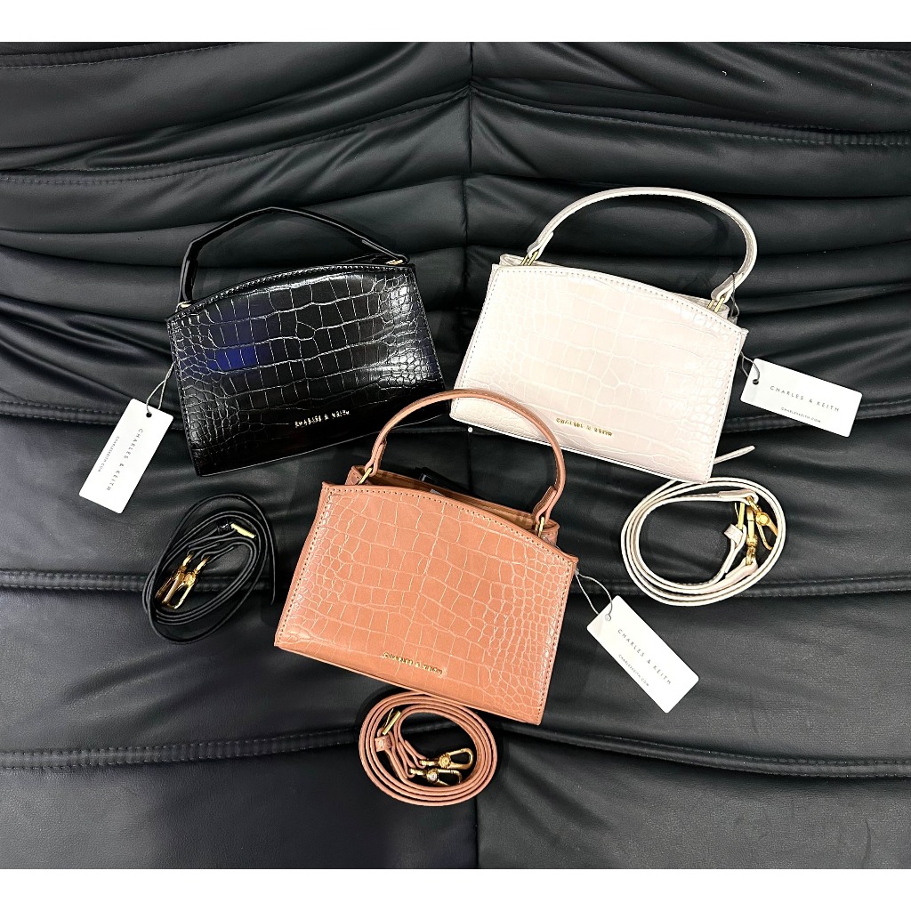 Túi cầm tay + đeo chéo nữ CK2-50270880 CK2-50271027 4 màu