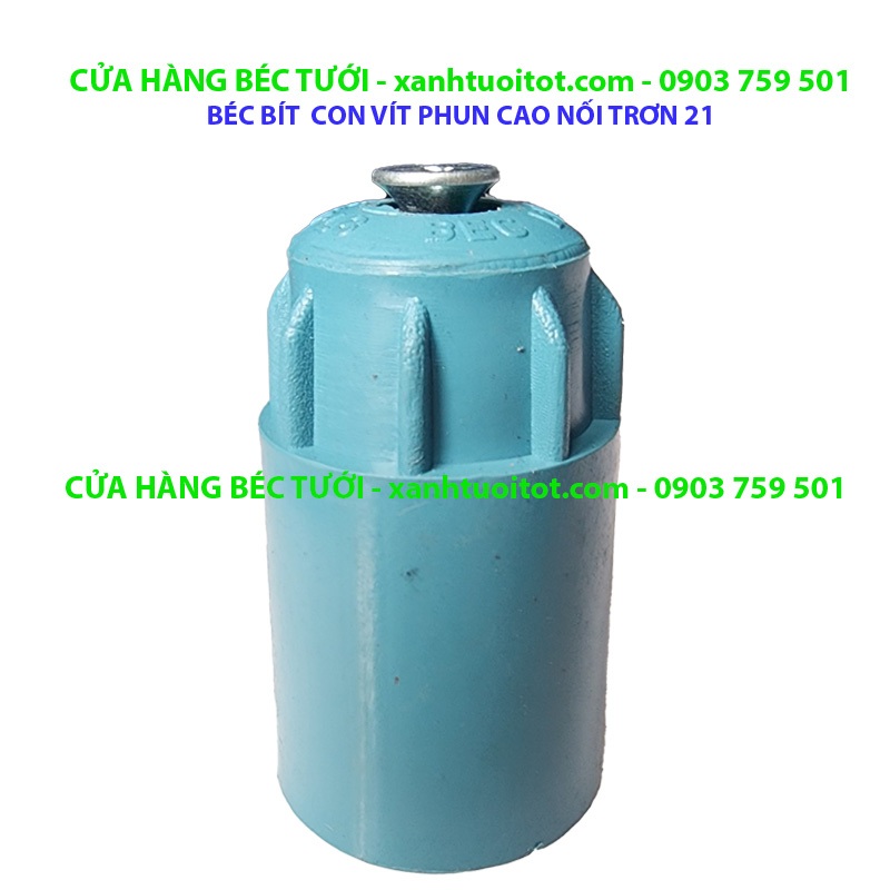Bộ 10 cái BÉC BÍT CON VÍT NỐI TRƠN PHI 21 PVC