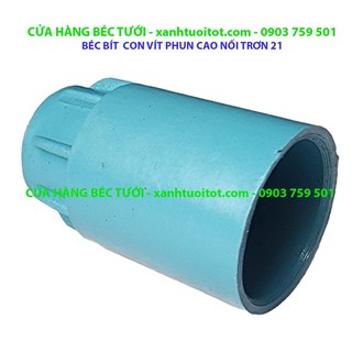 Bộ 10 cái BÉC BÍT CON VÍT NỐI TRƠN PHI 21 PVC