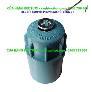 Bộ 10 cái BÉC BÍT CON VÍT NỐI TRƠN PHI 21 PVC