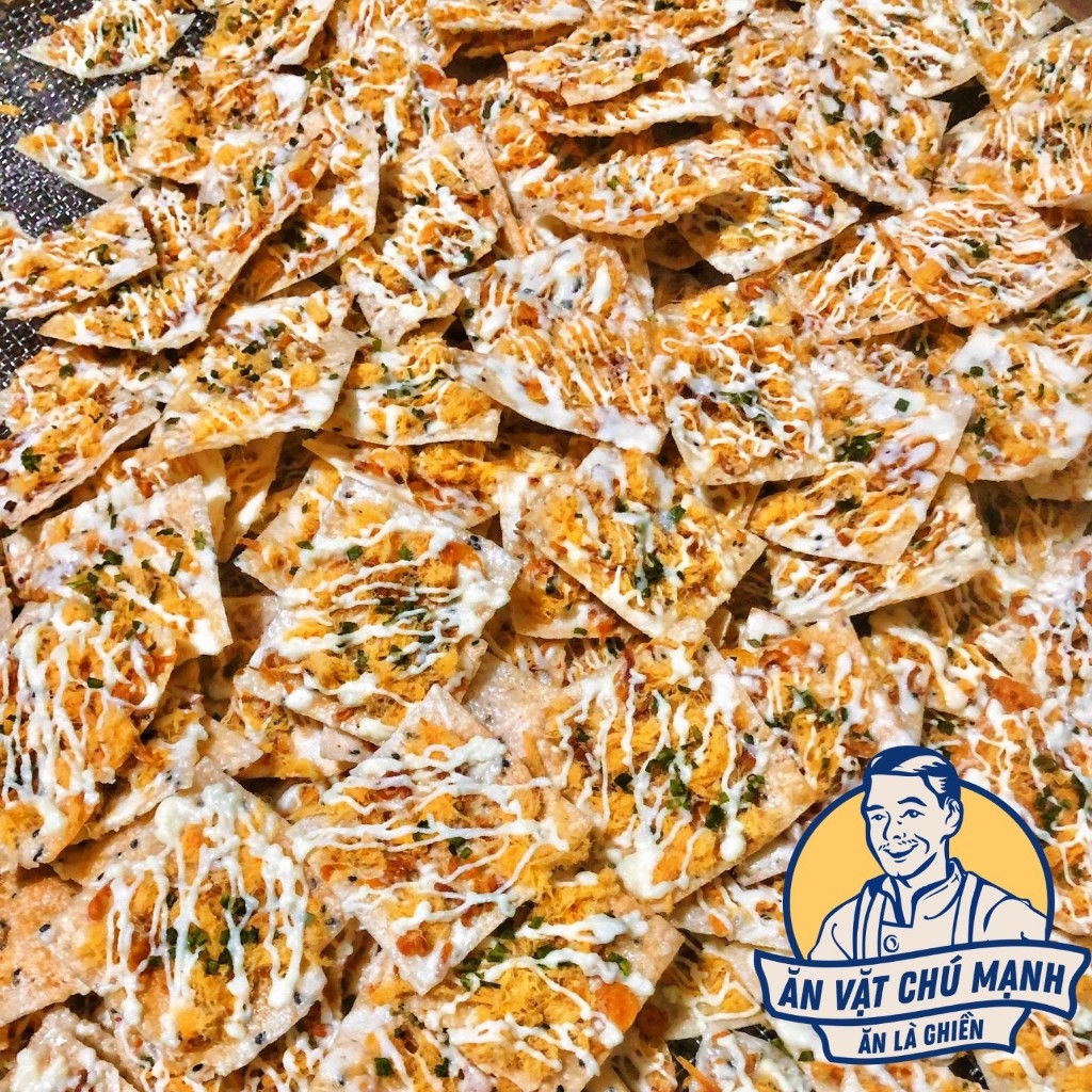 Bánh Đa Nướng Chà Bông