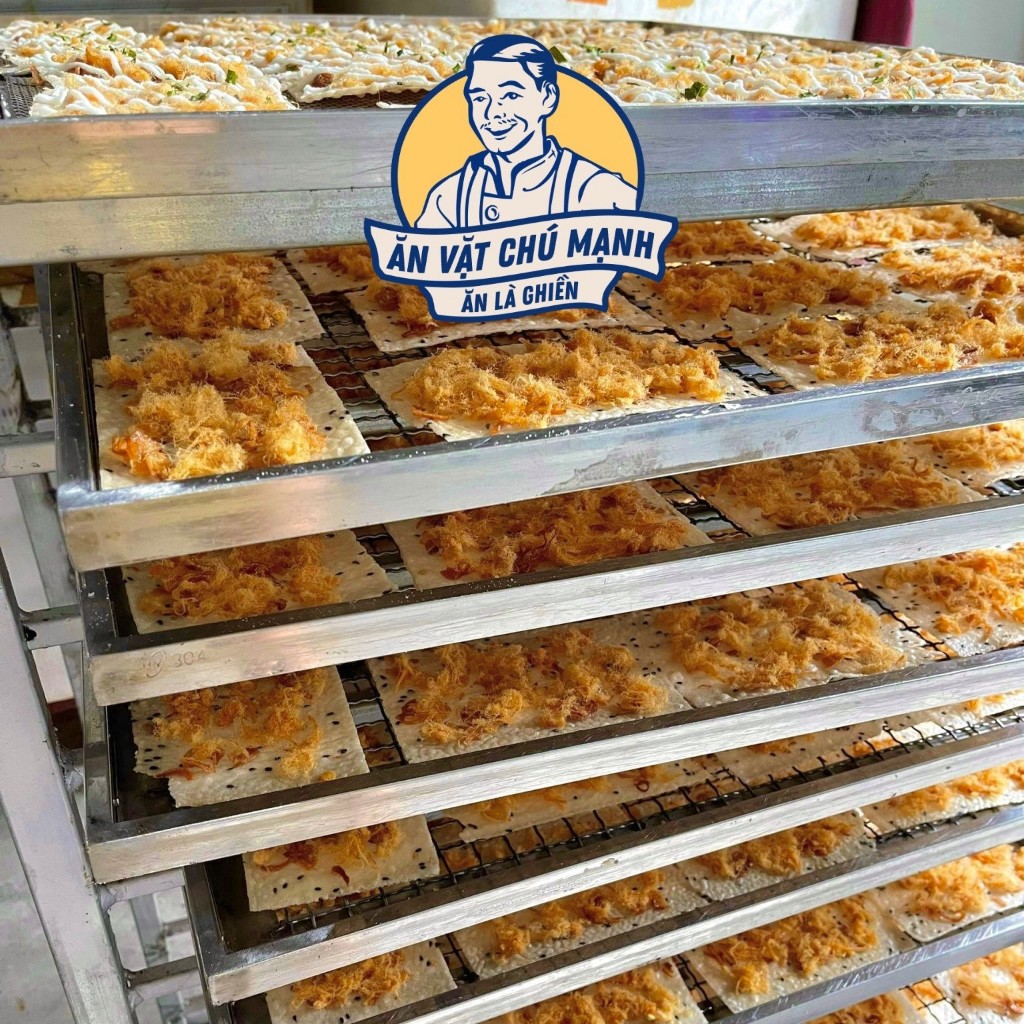 Bánh Đa Nướng Chà Bông