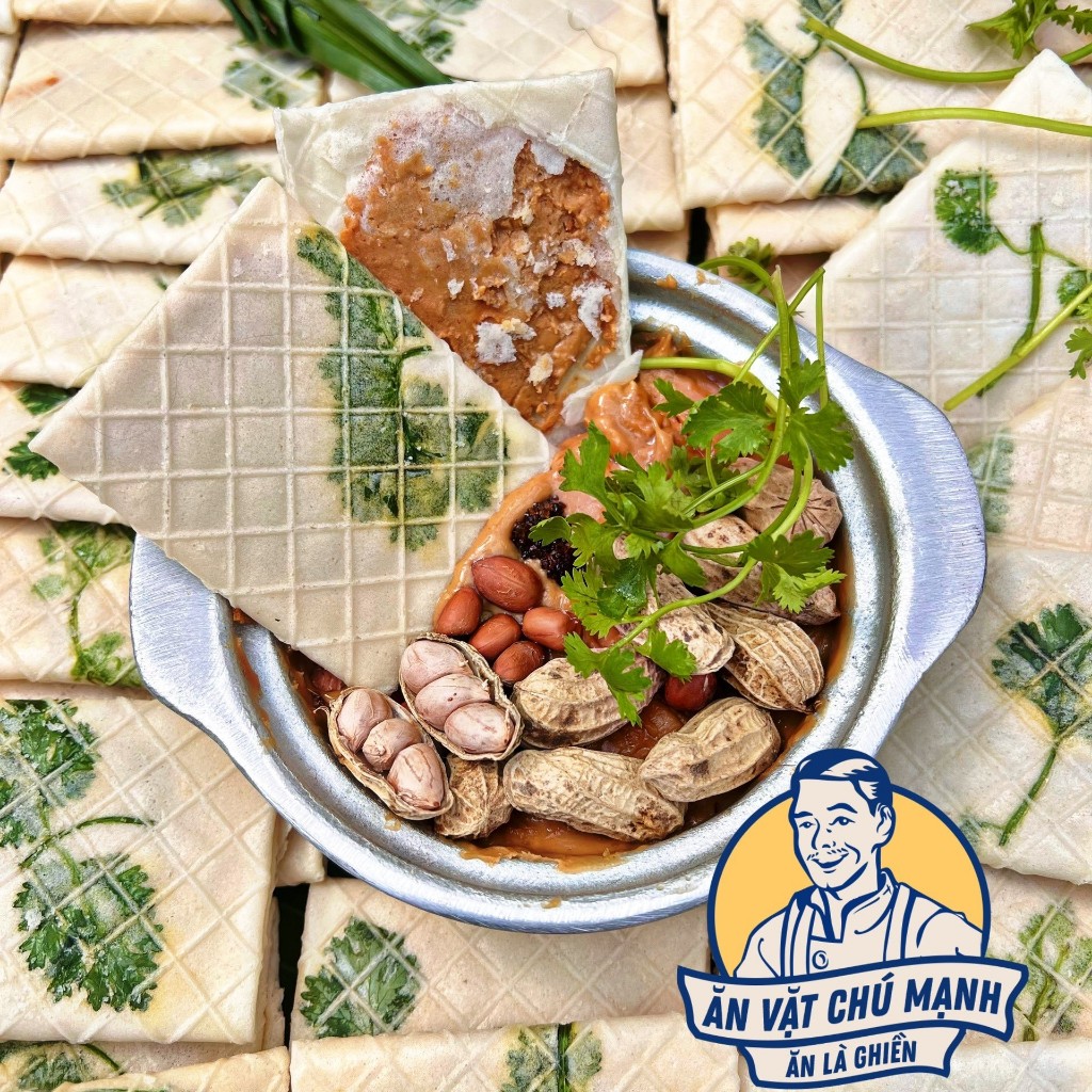 Bánh Kẹp Ngò Đậu Phộng