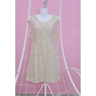 ✨️Đầm Nữ Ren Nhũ, Váy Nữ Ren Kẻ Sọc Thời Trang Size Dưới 58kg✨️