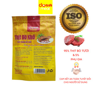 Khô bò miếng dona meat - gói 50g