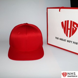 Nón Snapback NHS Full đỏ Cao Cấp FullRed_BKL.