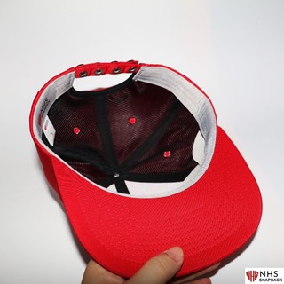 Nón Snapback NHS Full đỏ Cao Cấp FullRed_BKL.