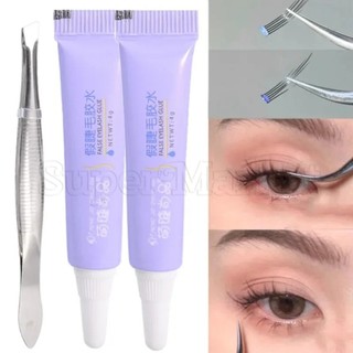 Keo dán mi giả trong suốt nhanh khô