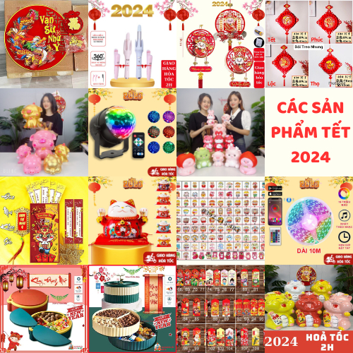 Set 50 bao lì xì chibi tết 2024, phong lixi chipi hình rồng dễ thương sỉ lẻ giá rẻ